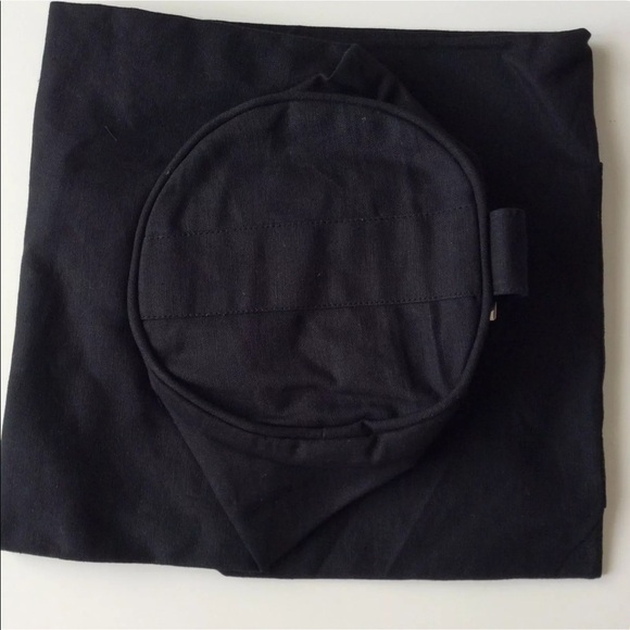 LAST 1! Yoga Mat Bag Red Dragonfly Black Canvas 30” Sling Strap Zip Pocket NEW - Picture 6 of 8